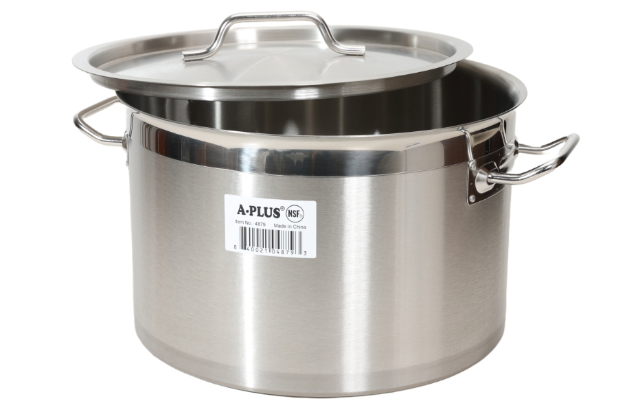 Stainless Steel Short Stock Pot