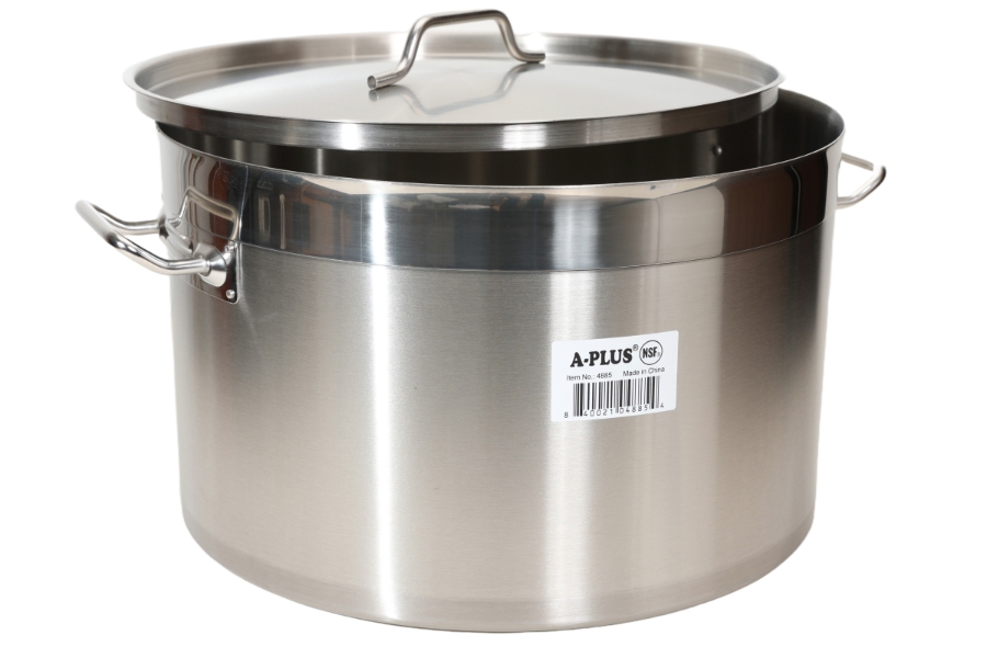 Stainless Steel Short Stock Pot