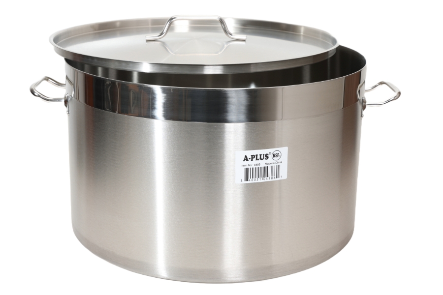 Stainless Steel Short Stock Pot