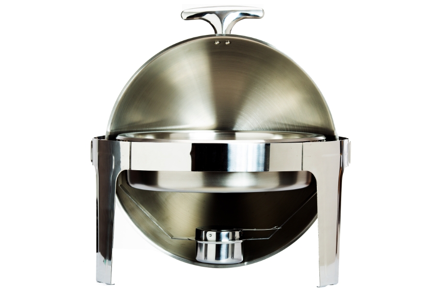 Round Roll Top Chafing Dish