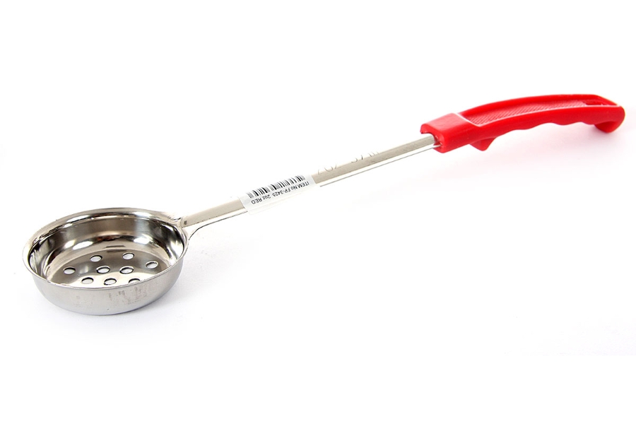 Food Portioner Perforated Red Handle