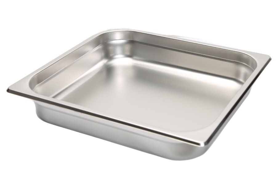 Stainless Steel 2/3 size 26 gauge Anti-Jam Food Pan