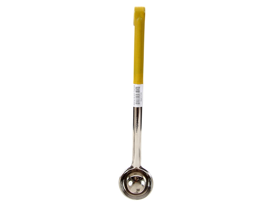 Color Coded Stainless Steel Measuring 1 Piece Ladle - Yellow 