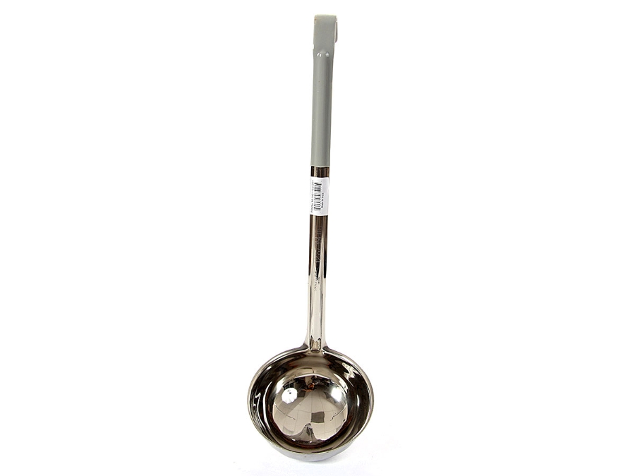 Color Coded Stainless Steel Measuring 1 Piece Ladle - Grey 