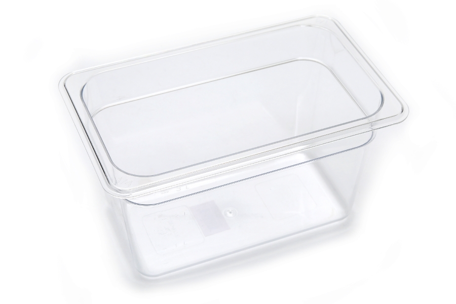 Polycarbonate 1/4 size food pan