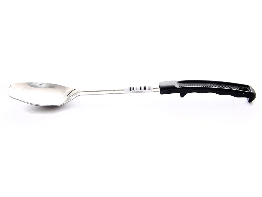 Basting Spoon 3 Sided Cut with Plastic Handle