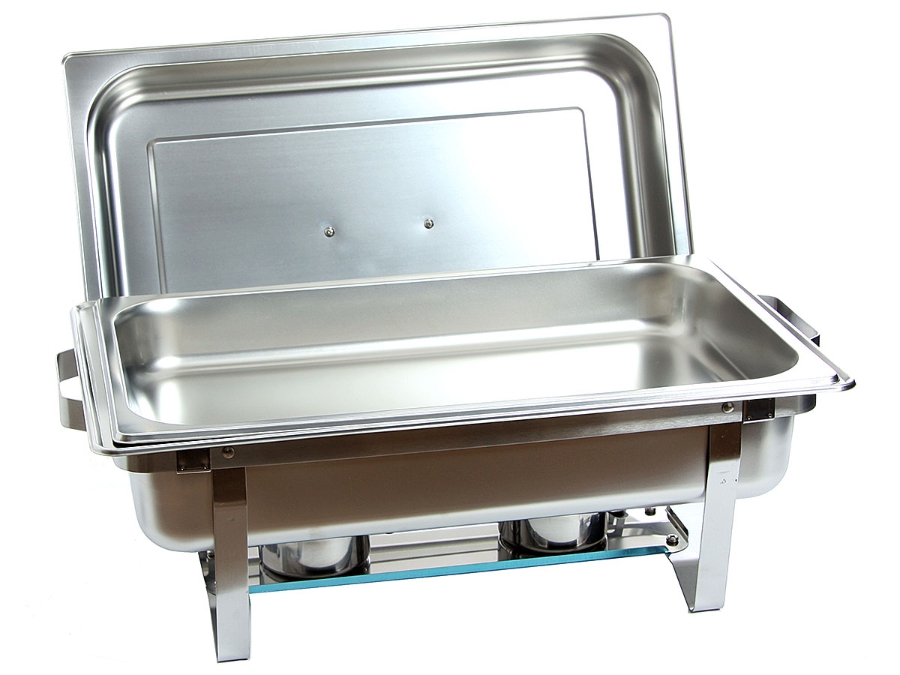 8 Quart Full Size Stainless Steel Chafer Chafing Dish