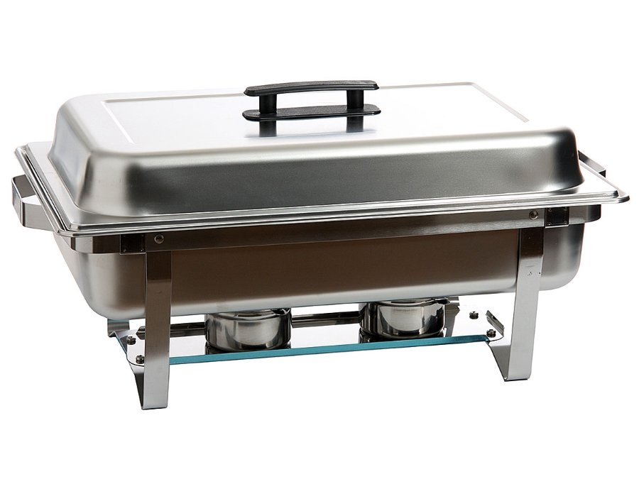 Chatering Stainless Steel Chafing Dish Set 8 Qrt Full Size Buffet