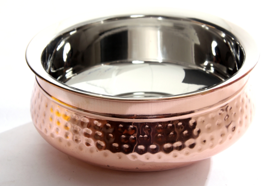 Copper Plated Morrocan Bowl