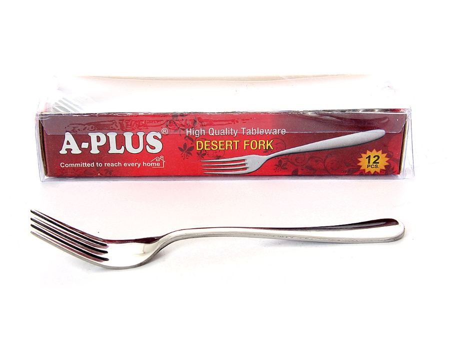 Stainless Steel Dessert Fork - Vinezia