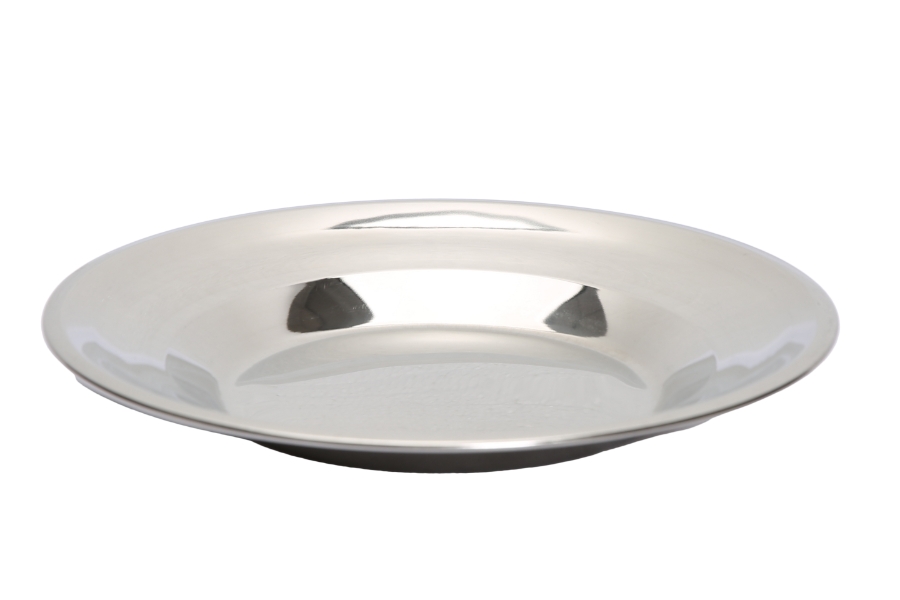Stainless Steel Soup Dish/Dinner Plate
