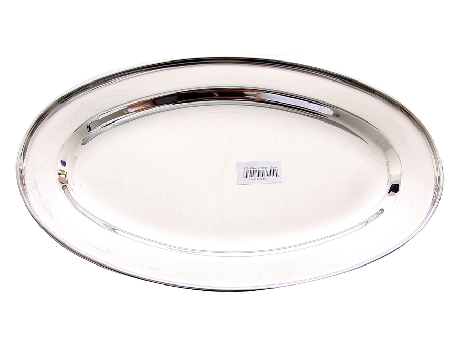 Stainless Steel Oval Platter