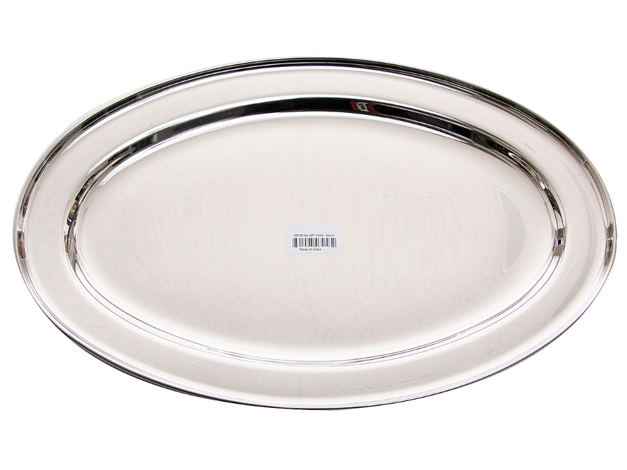 Stainless Steel Oval Platter